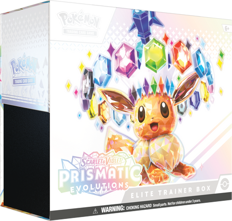 Pokémon TCG: Scarlet & Violet - Prismatic Evolutions - Elite Trainer Box 