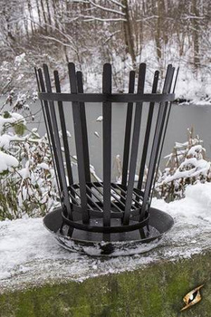 Camp Warmer W. Metal Tray - Roman