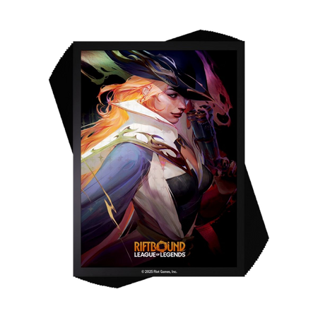 Riftbound: League of Legends TCG - Origins Miss Fortune Art Sleeves (100 Sleeves)
