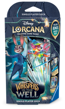 Disney Lorcana: Whispers In The Well Starter Deck Sapphire and Steel