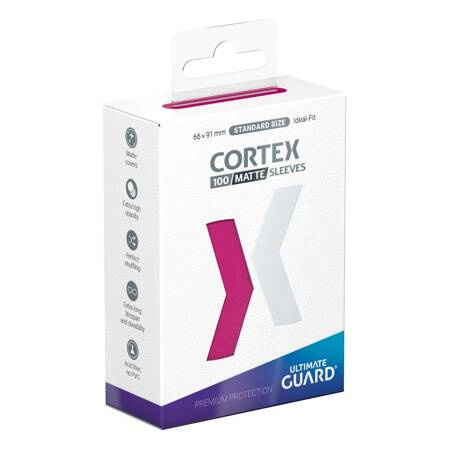 UG CORTEX Matte Sleeves Standard Size Pink (100)