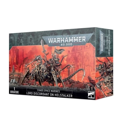 Warhammer 40000: Chaos Space Marines Lord Discordant on Helstalker