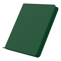 12-Pocket QuadRow ZipFolio XenoSkin Green