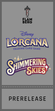 2024.08.09 Disney Lorcana - Sealed Premierowy Shimmering Skies "Booster za wygraną rundę"
