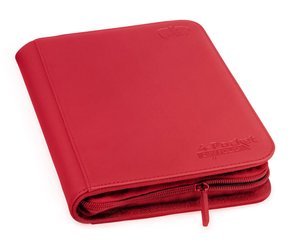 8-Pocket ZipFolio XenoSkin Red