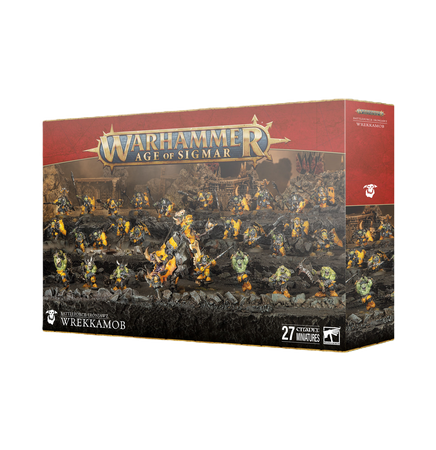 Age of Sigmar: Battleforce Ironjawz Wrekkamob