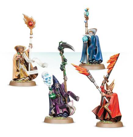 Age of Sigmar: Cities of Sigmar Collegiate Arcane Mystic Battle Wizards