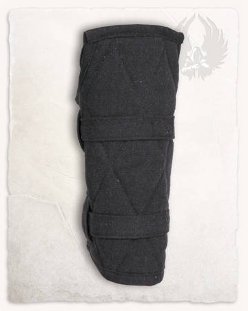 Arthur Padded Bracers - Black