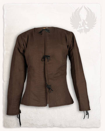 Aulber Gambeson Jacket Canvas - Brown