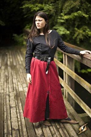 Battle Skirt - Dark Red (unisex)