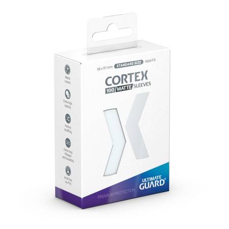 CORTEX Matte Sleeves Standard Size Transparent (100)