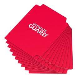 Card Dividers Standard Size Red