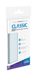 Classic Sleeves Resealable Standard Size Transparent (100)