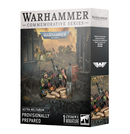 Commemorative Series Warhammer 40000: Astra Militarum Provisionally Prepared