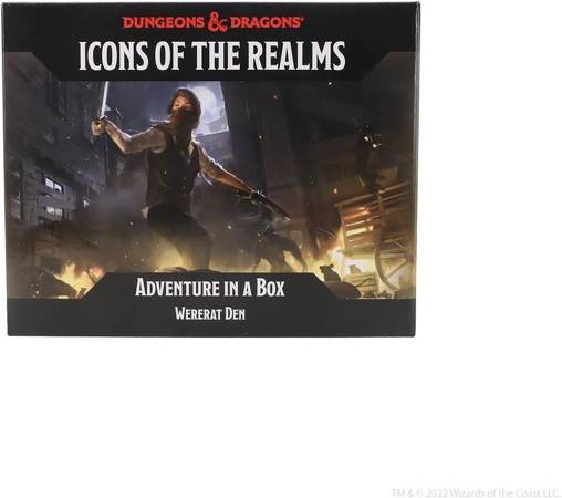 D&D Icons of the Realms Adventure in a Box - Wererat Den