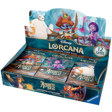 Disney Lorcana: Azurite Sea Booster Box (24 boostery)