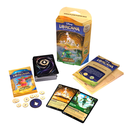 Disney Lorcana: Into the Inklands Starter Deck Amber and Emerald