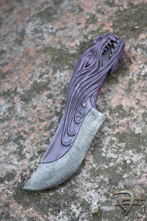 Dragon Dagger - Purple - 16,3 cm