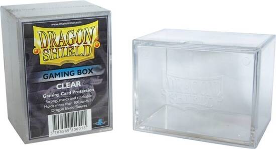 Dragon Shield: Gaming Box – Strong Box 100+: Clear