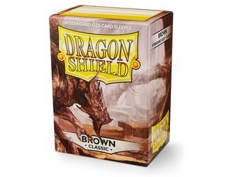 Dragon Shield Koszulki CLASSIC Brown