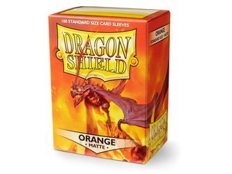 Dragon Shield Koszulki MATTE Orange