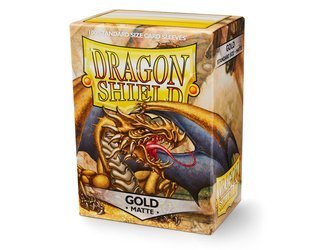 Dragon Shield Koszulki Matte Gold (100)
