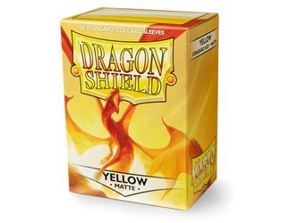 Dragon Shield Koszulki Matte Yellow