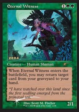 Eternal Witness promo FOIL [PKT]