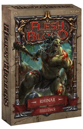 Flesh and Blood - Heavy Hitters Blitz Deck - Rhinar