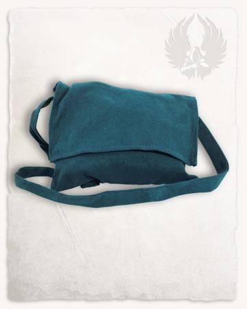 Jonas Shoulder Bag Blue - płócienna torba na ramię