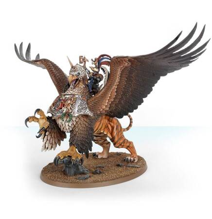 Karl Franz on Deathclaw Age of Sigmar: Freeguild General on Griffon