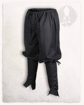 Ketill Pants Wool Black - wełniane spodnie
