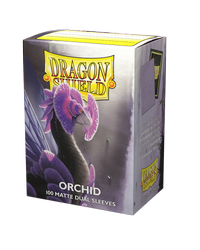 Koszulki na karty Dragon Shield: Matte Dual - Orchid (100 szt.)