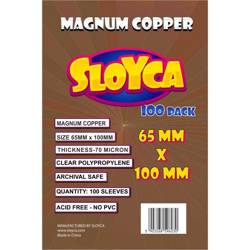 Koszulki na karty SLOYCA Magnum Copper 65x100mm (100 szt.)