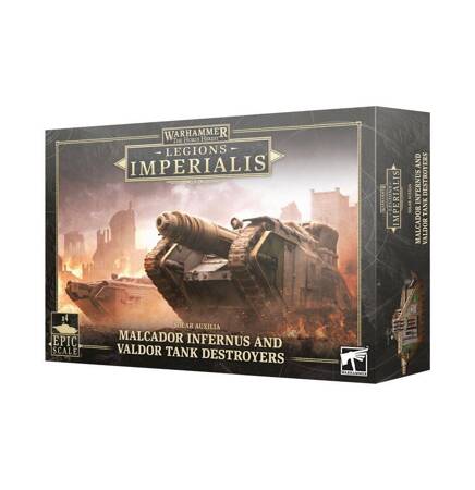 Legions Imperialis: Solar Auxilia Malcador Infernus and Valdor Tank Destroyers