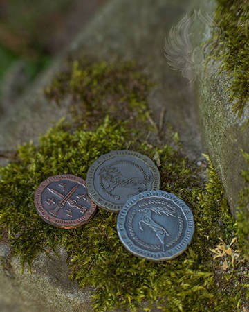 Miedziana celtycka moneta