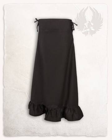 Nelly Skirt Sail Cloth - Black - płócienna spódnica