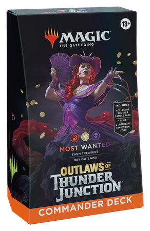 Outlaws of Thunder Junction Commander Deck Most Wanted