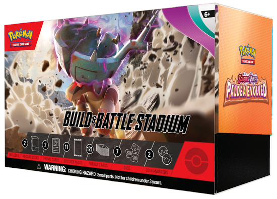 Paldea Evolved Scarlet & Violet Build & Battle Stadium Pokémon TCG