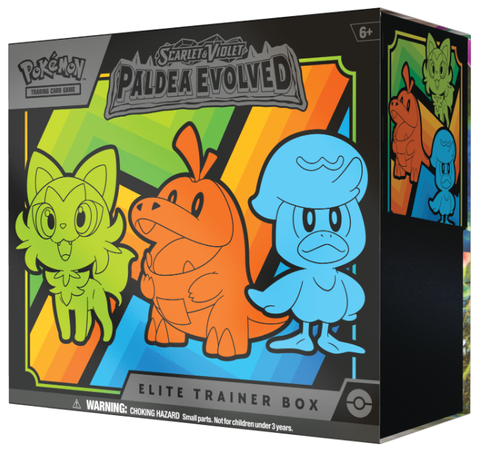 Paldea Evolved Scarlet & Violet Elite Trainer Box Pokémon TCG 