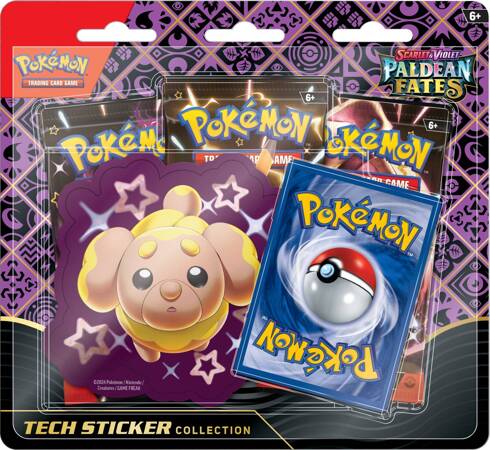 Paldean Fates Tech Sticker Fidough Pokémon TCG