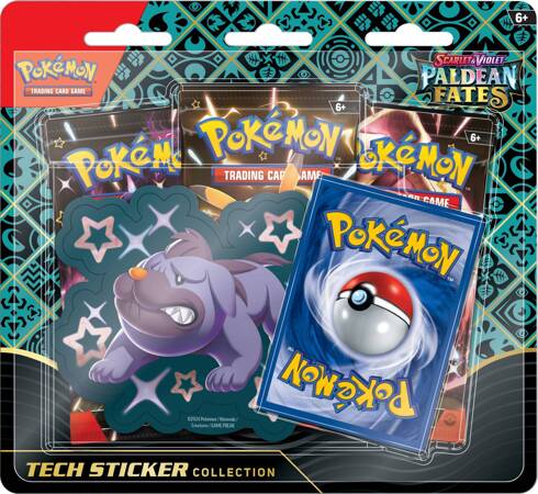 Paldean Fates Tech Sticker Maschiff Pokémon TCG