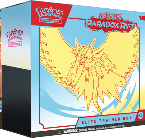Paradox Rift Elite Trainer Box ROARING MOON Pokémon TCG 