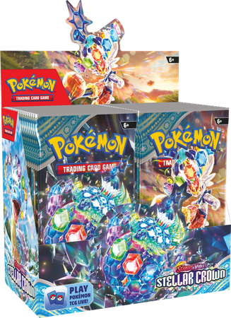 Pokémon TCG: Scarlet & Violet - Stellar Crown - Booster Box