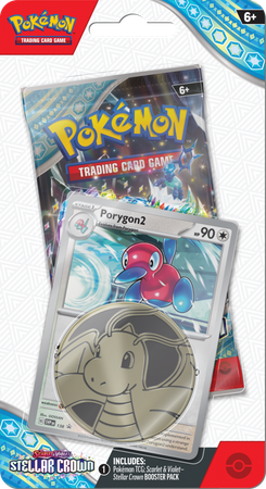 Pokémon TCG: Scarlet & Violet - Stellar Crown - Checklane Blister Porygon2