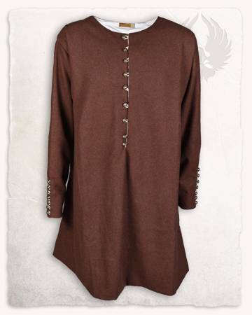 Rafael Tunic Wool Brown - wełniana tunika