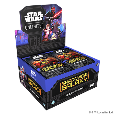 Star Wars: Unlimited - Shadows of the Galaxy - Booster Box (24 boostery)