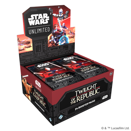 Star Wars: Unlimited - Twilight of the Republic - Booster Box (24 boostery)