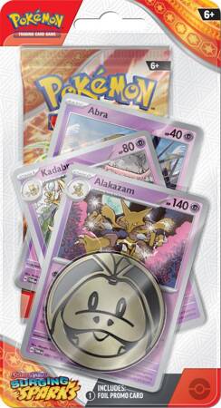 Surging Sparks -  Premium Checklane Blister Pokémon TCG Alakazam