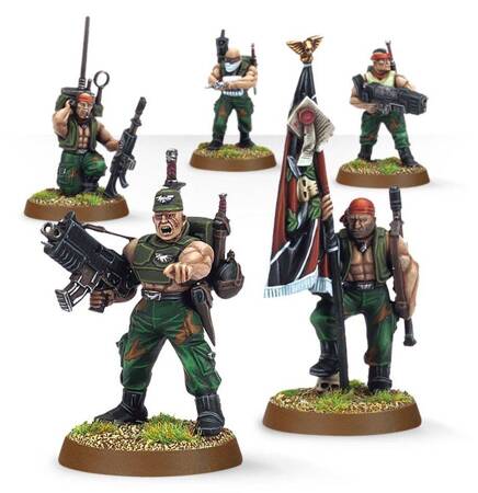 Warhammer 40000: Astra Militarum Catachan Command Squad